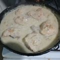 El cooksnap de Griselda Silva cuando hizo Pollo al verdeo.