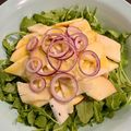 El cooksnap de Mara cuando hizo Ensalada de Rúcula, Manzana y Manchego.