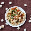 Puja Singh का कुकस्नैप जब उन्होंने कॉर्न मखाना चाट (corn makhana chaat recipe in hindi) बनाया था।