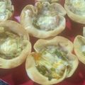 El cooksnap de claudia beatriz Alberto cuando hizo Canastitas de atún.
