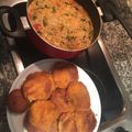 El cooksnap de Johanna Estela Gutierrez cuando hizo Sopa de Queso Nicaragüense.