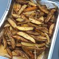 El cooksnap de Elena cuando hizo Patatas gajo al horno.