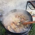 El cooksnap de Angel Adrian Miranda cuando hizo Bondiola al disco.