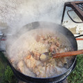 El cooksnap de Angel Adrian Miranda cuando hizo Bondiola al disco.