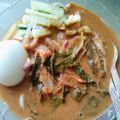 Cooksnap Nur Azliani Amer semasa beliau membuat Laksa Utara.
