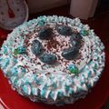 El cooksnap de rose63 cuando hizo Torta para cualquier cumpleaños! Con bizcochuelo de Chocolate!.