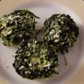 El cooksnap de Natalia Marquesana cuando hizo Buñuelos de espinaca al horno (muffins).
