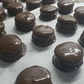 El cooksnap de Mariana Iacobucci cuando hizo Alfajores de chocolate.