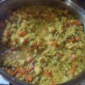 El cooksnap de nlsbabys cuando hizo Arroz con pollo al curry.