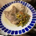 El cooksnap de negrangy cuando hizo Chuleta arvejada.