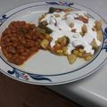 El cooksnap de yaneth barrios cuando hizo Papas blancas con rajas de poblano y granos de elote.
