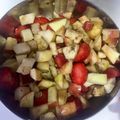 Sami Saqib's cooksnap of when they made Fruit chaat.