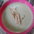 El cooksnap de Andrea Gonzalez cuando hizo Crema de brócoli.