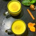 Dipa Bhattacharyya's cooksnap of when they made গোল্ডেন মিল্ক (golden milk recipe in bengali).