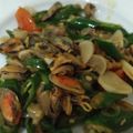 Cooksnap dari Ratih Belmarthasari untuk resep Kerang Ijo Cabe Ijo