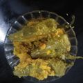 Anjali Sakariya 's cooksnap of when they made ભરેલા મરચાં(Stuffed Chilli Recipe in Gujarati).