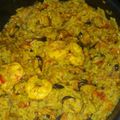 El cooksnap de Lili Garcia cuando hizo Arroz Con Camarones Y Mejillones.