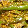 Nandni Goel का कुकस्नैप जब उन्होंने भरवा मसाला मिर्ची (bharwa masala mirchi recipe in Hindi) बनाया था।