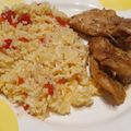 Tenasz Cooksnap-ja, amikor elkészítette a(z) Szaftos rizs, pirított, fűszeres gombával receptet.