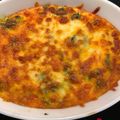 รูป Cooksnap ของ Pincha Berglund เมื่อเขาทำ ผักโขม อบชีส keto