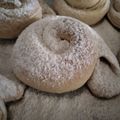 El cooksnap de Silvia Sanz cuando hizo Ensaimadas caseras de mantequilla.