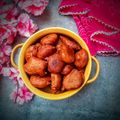 Neha Dua's cooksnap of when they made Gulgule 😋😋😋.