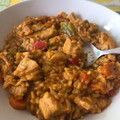El cooksnap de Jara Loureiro cuando hizo El señor de los arroces - Meloso de pollo a la cerveza.