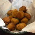 El cooksnap de Pedro Angel Lazarte cuando hizo Croquetas de polenta.