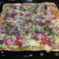 El cooksnap de Teresita Felíz cuando hizo Masa para Pizza a la Piedra.