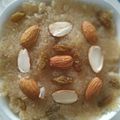 Manjit Kaur का कुकस्नैप जब उन्होंने सूजी का हलवा (Suji ka halwa recipe in Hindi) बनाया था।