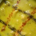 namarta chopra's cooksnap of when they made Panjabi Kdi chawl.