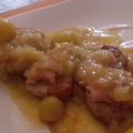 El cooksnap de Aitor Menta cuando hizo Solomillo de cerdo con Foie y salsa de uvas.