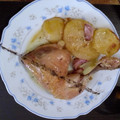 El cooksnap de Héctor Castillejo Flores cuando hizo Pollo al horno.