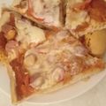 Cooksnap από Μαρία Τσαβαλά στη συνταγή Σπιτική πίτσα μαργαρίτα