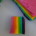 Cooksnap dari Mama Vino untuk resep Bolu Rainbow Putih Telur