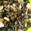 Rafiqua Shama का कुकस्नैप जब उन्होंने कुरकुरी भिंडी (Kurkuri bhindi recipe in Hindi) बनाया था।