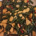 Cooksnap dari Dyah Isnaini Puspitasari untuk resep Tumis kacang panjang tempe tahu pedas manis