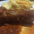 El cooksnap de meli cuando hizo Chorizo a la pomarola 😊.