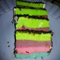 Cooksnap dari Verra untuk resep Rainbow Cake Kukus 2 Telur