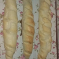 El cooksnap de mariel cuando hizo Pan baguette blando.