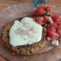 El cooksnap de Lucía Godoy cuando hizo 🌿Hamburguesa de lentejas🌱.