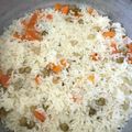 El cooksnap de Fatima Flores cuando hizo Arroz blanco.