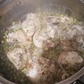 El cooksnap de Cristobal Celis Somoza cuando hizo Pollo Arvejado.
