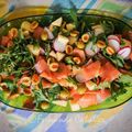 El cooksnap de Fernando Caballer Carbonell cuando hizo Ensalada de quinoa y salmón marinado.