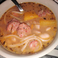 El cooksnap de Paula Rodriguez Sanhueza cuando hizo Porotos con riendas y longaniza.