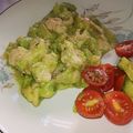 El cooksnap de Gabriela cuando hizo Pollo con salsa de palta gratinado al horno! Una delicia!.