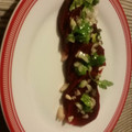 El cooksnap de Ortega Eileen cuando hizo Remolacha con vinagreta de cilantro.