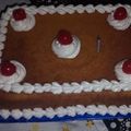 El cooksnap de Karina Rodriguez cuando hizo Torta de auyama.