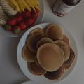 صورة من Lojain Ajek، شاركها بعد تجربة وصفة بان كيك اسفنجي 🥞🍓