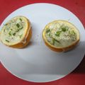 El cooksnap de Vicente cuando hizo Naranjas rellenas de salmón y queso.